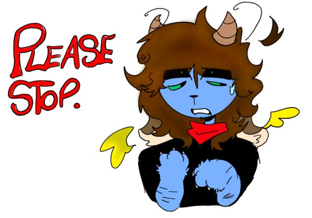 Please stop.