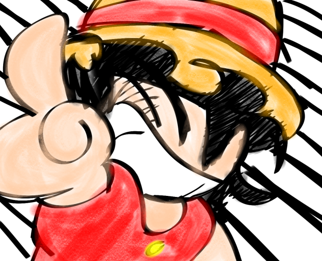 SpeedPaint Straw Hat Luffy