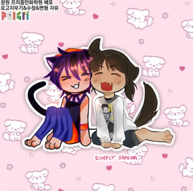 🐈‍⬛🐶