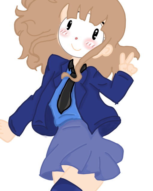School girl - ibisPaint