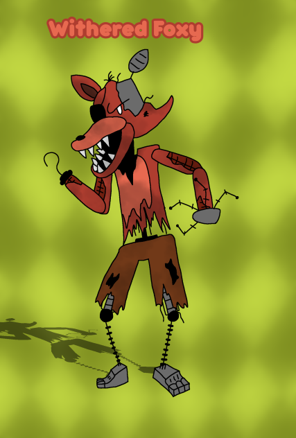 Withered Foxy but in my style