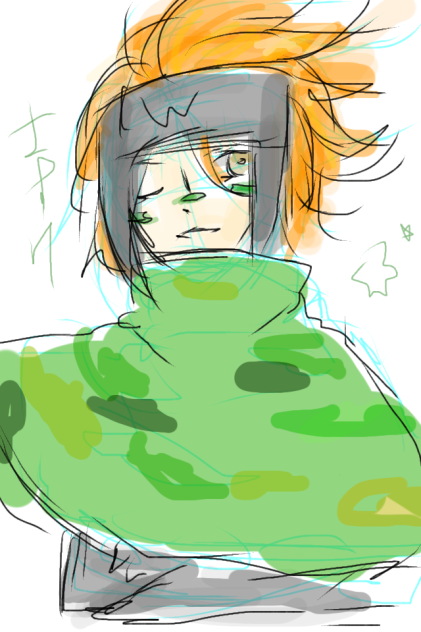 男ってどうやって描くんですか..orz