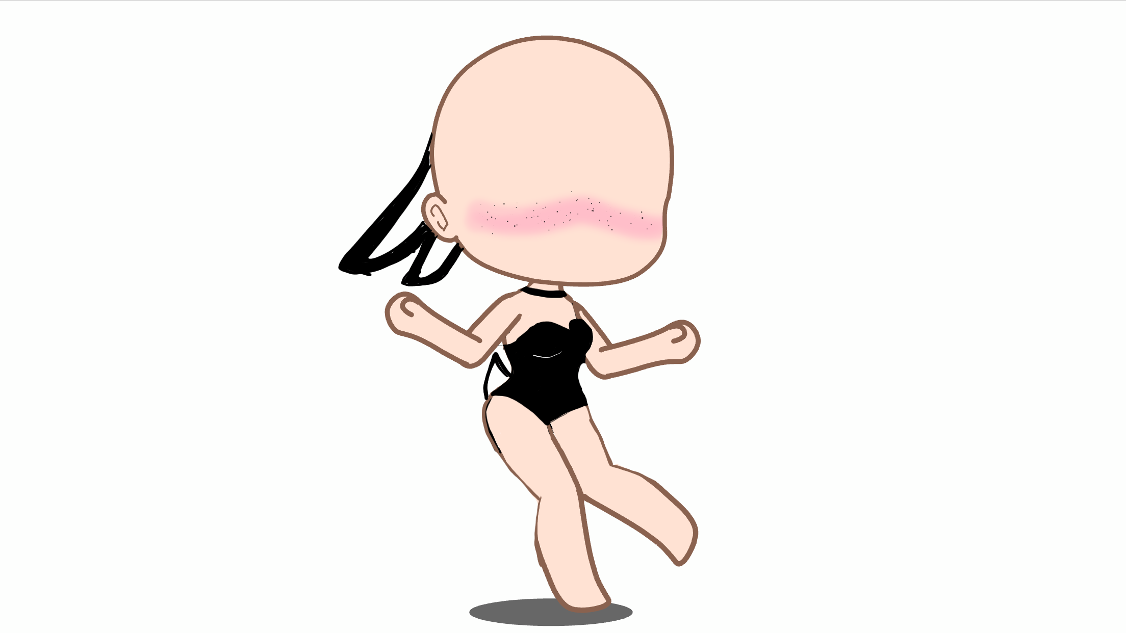 Gacha bunny suit ibisPaint