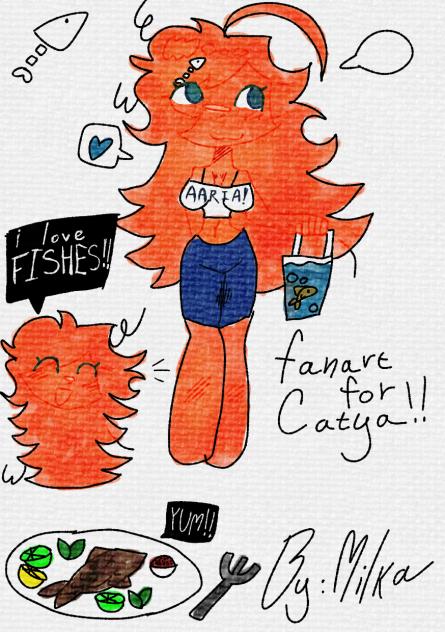 Aaria loves fishes I think 🤔...