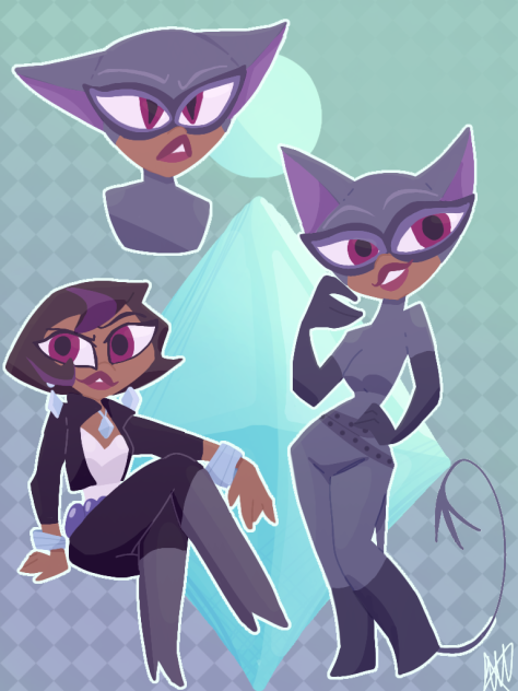 Mulher gato