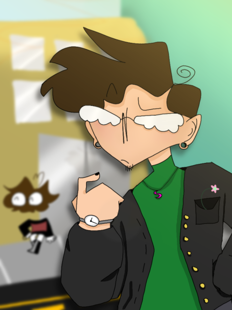 Guy in city