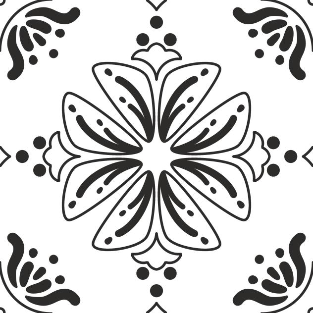 Butterfly Motif Line