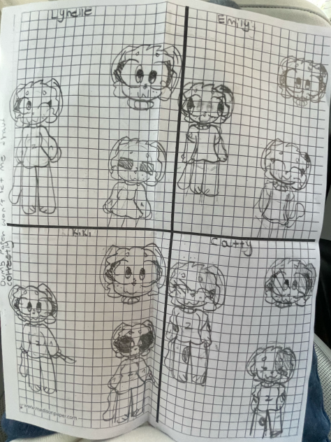 Drawings i did in school again