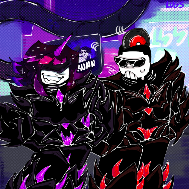 Two of my robxlo ocs