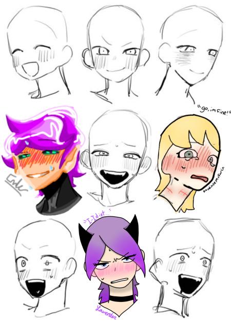Blushing collab💜