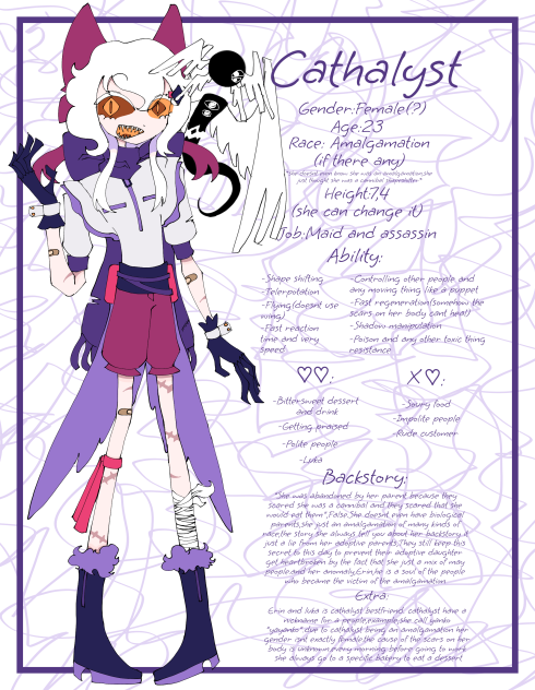 Cathalyst Proper Char Sheet - ibisPaint