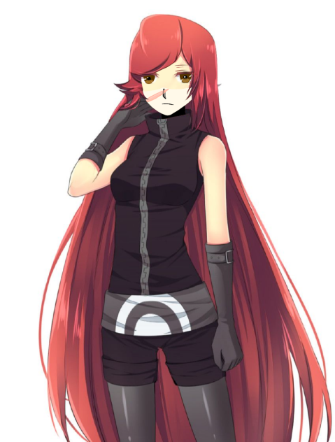 Homura Senju (Without mask and has scar)