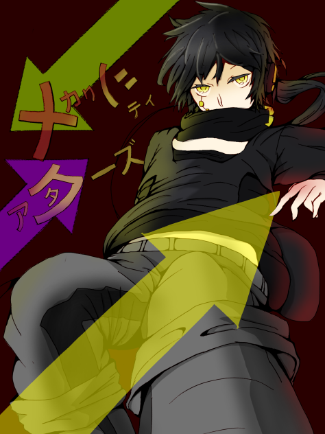 メカクシティアクターズ、クロハver.で塗らせていただきました