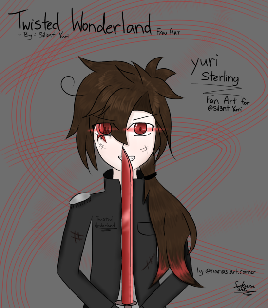 Yuri Sterling(Twisted Wonderland) fanart
