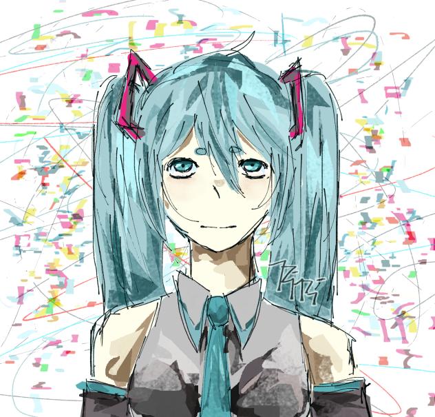 Hatsune miku Redrawn