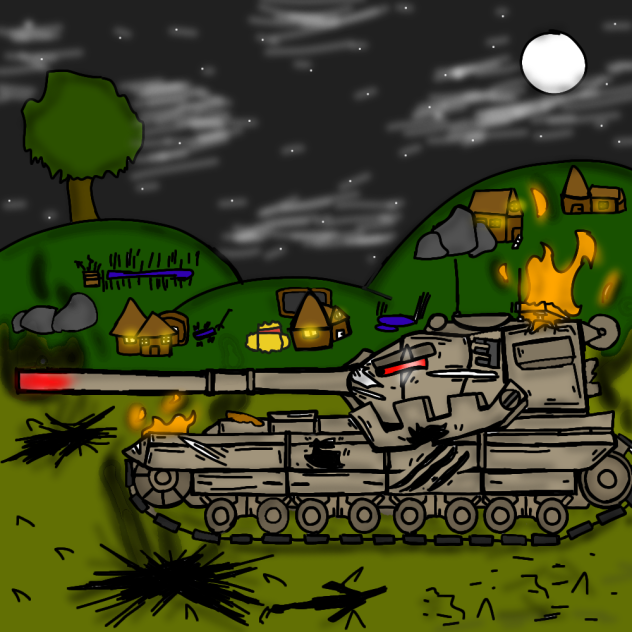 FV215(183) Cartoons about tank