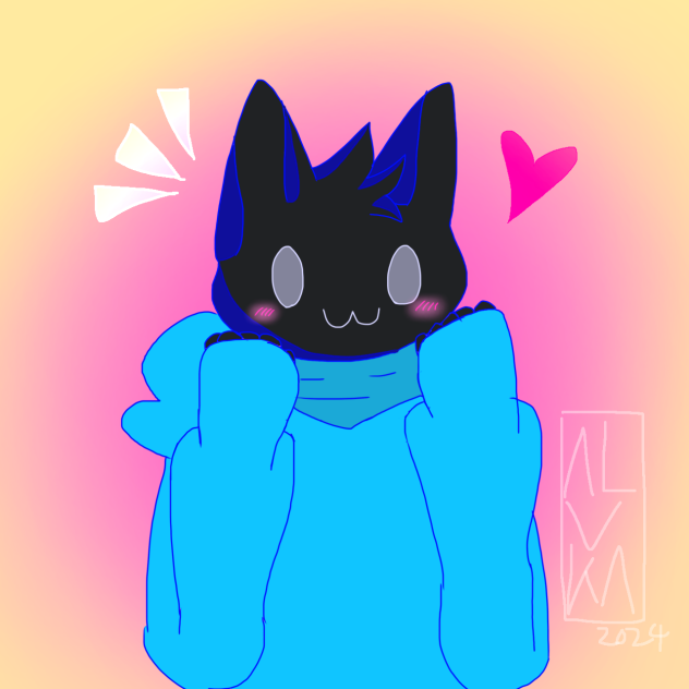 VoidCat attack for Ave52 for Artfight!