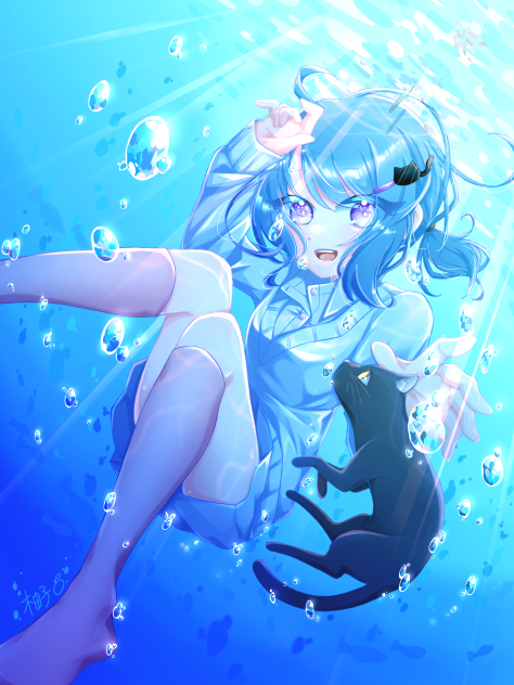 ◇光の海へ…◇手描きイラスト tabi🐧初作品集発売中 (@tabisumika) on X