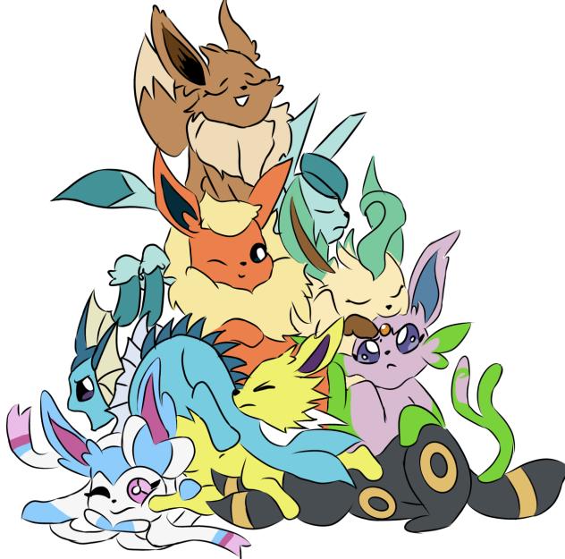 Eeveelution Pile