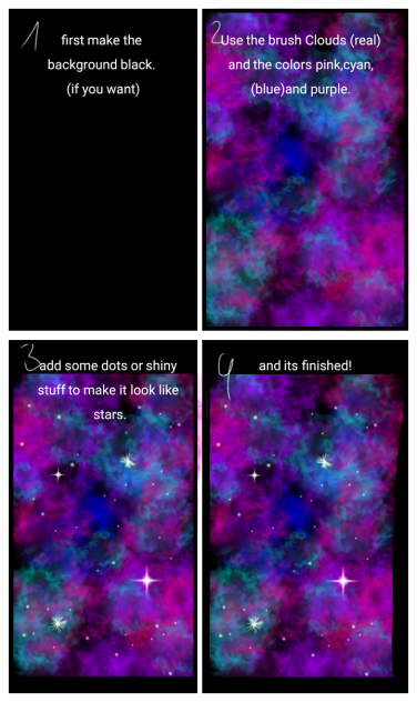 how to draw bootiful space stuff