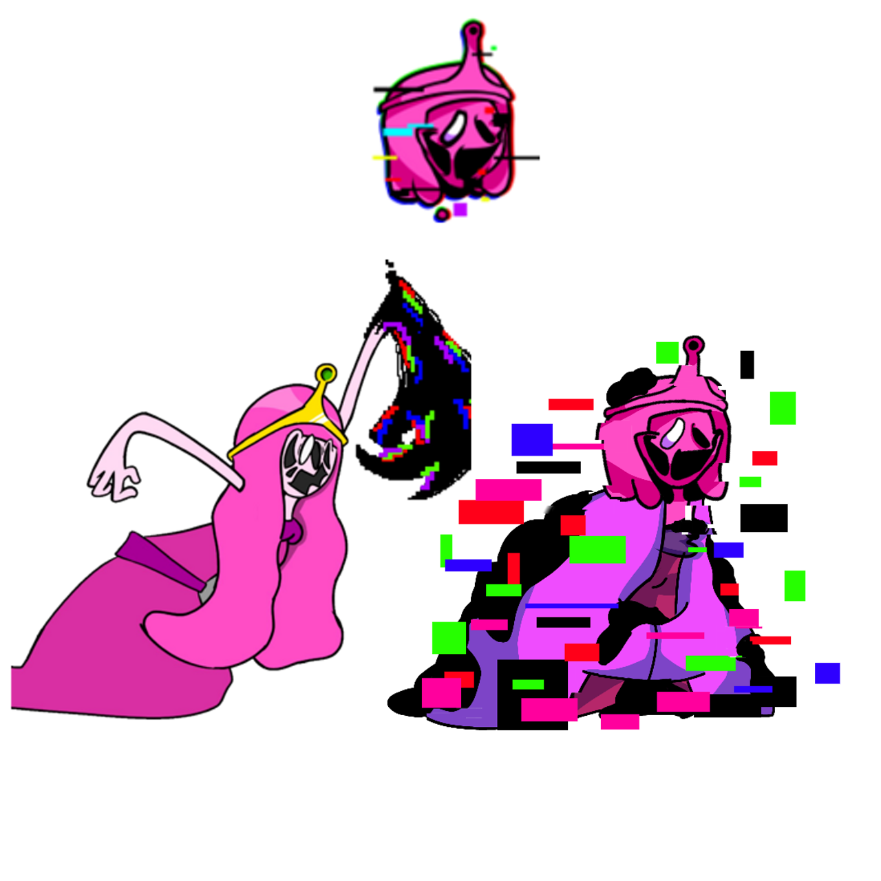 Fnfマイナス破損プリンセスバブルガム Ibispaint Fnfマイナス破損プリンセスバブルガム Ibispaint