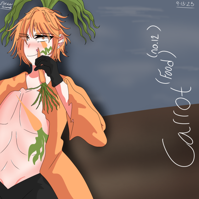 Carrot 🥕  [Food as people 12] [RANDOM]