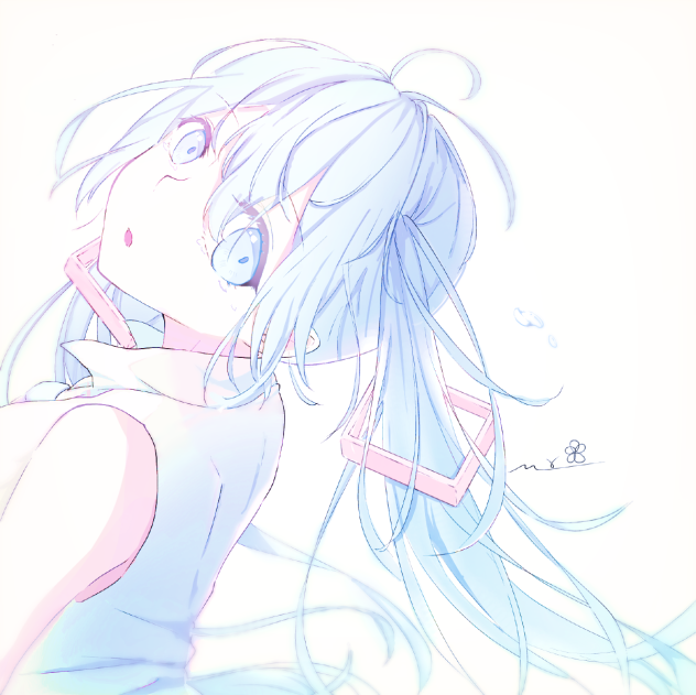 モンちゃんさんの線画お借りしました！ 初音ミク