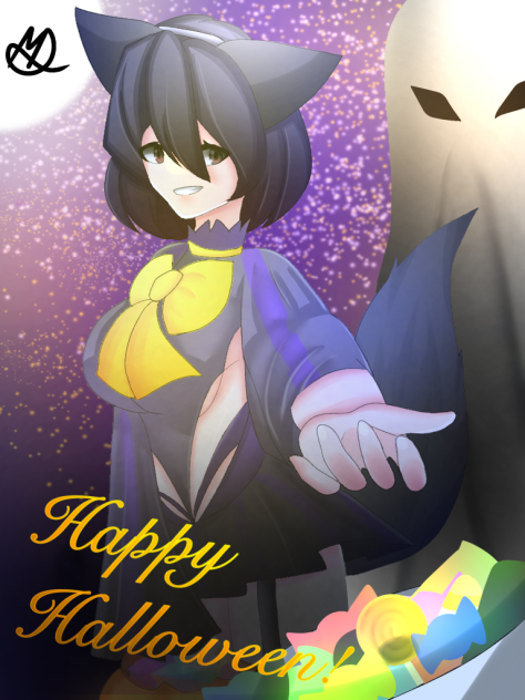Trick or treat-Happy Halloween!