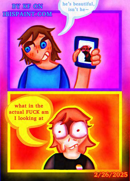 showing my friends my fictional crushes