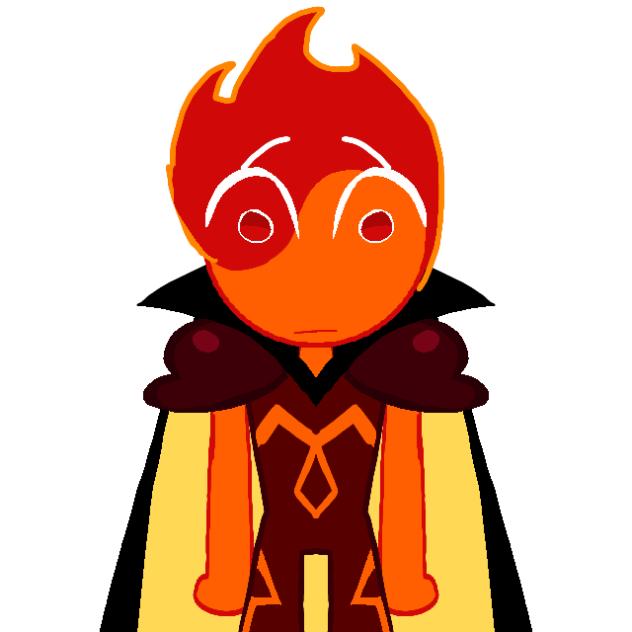 wind archer × fire spirit animation