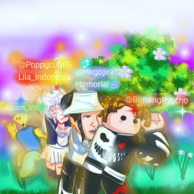 fan art that i make for my friends - ibisPaint