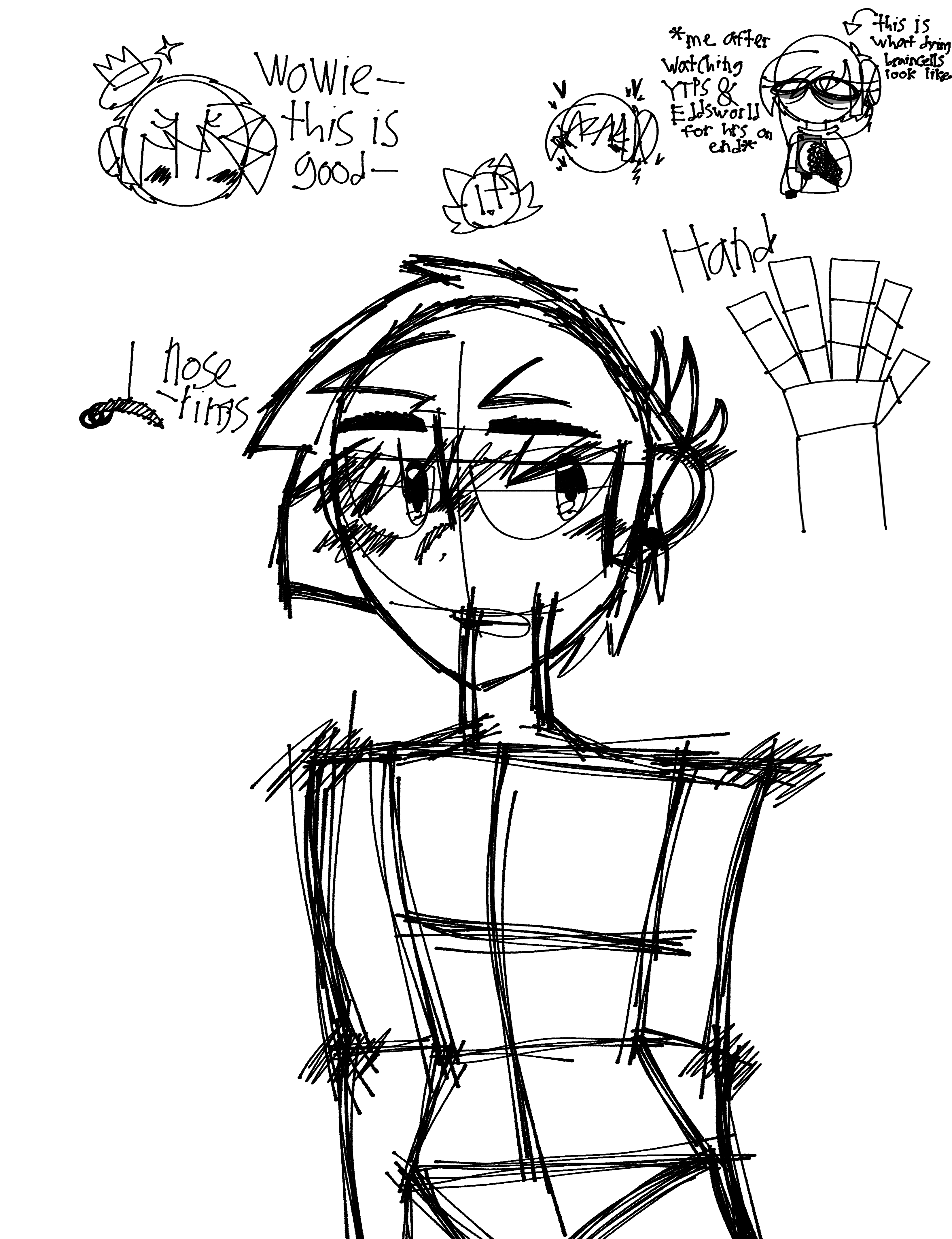 practice + doodles - ibisPaint