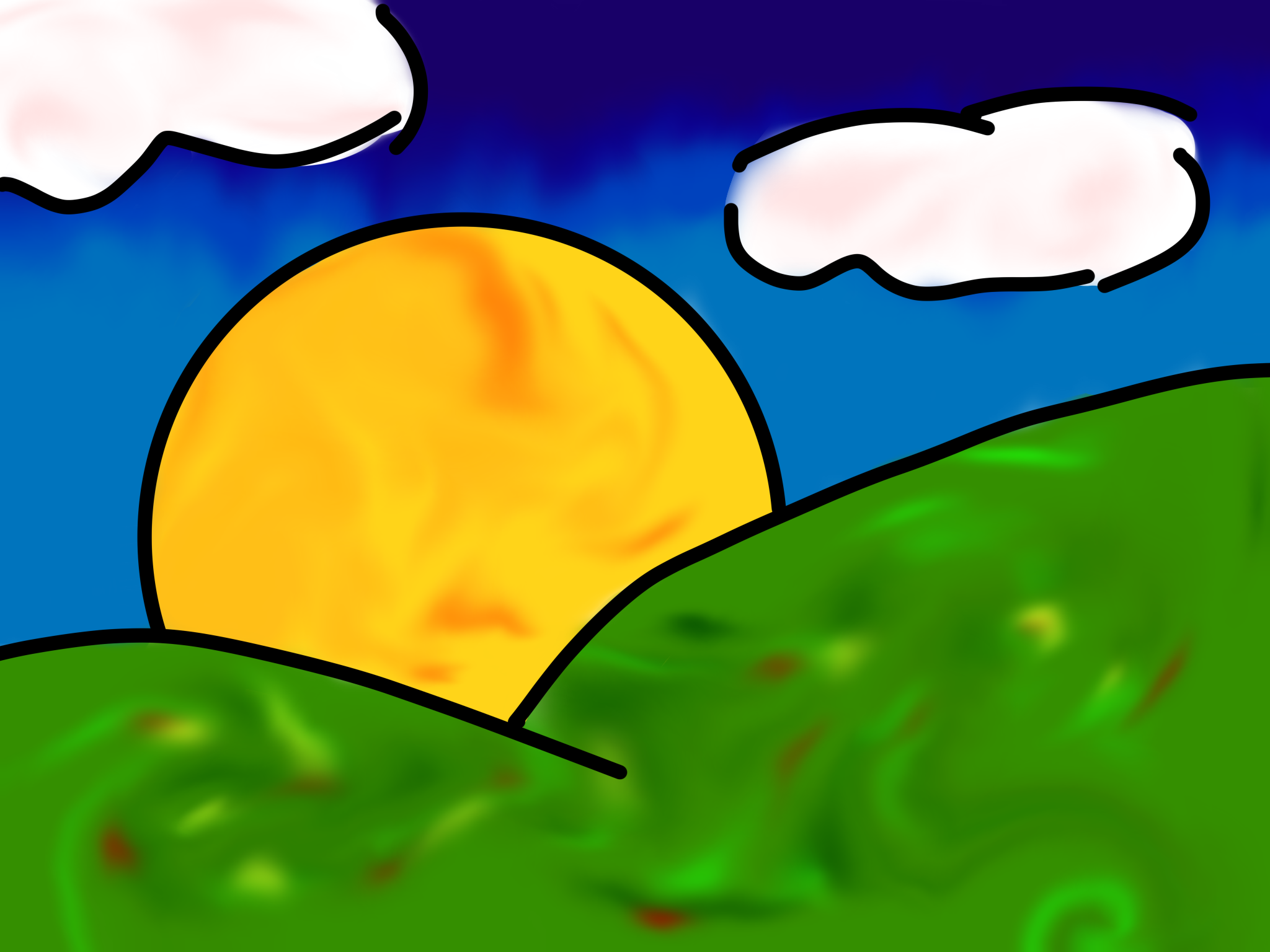 Sun - ibisPaint