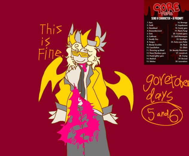 goretober days 5 and 6