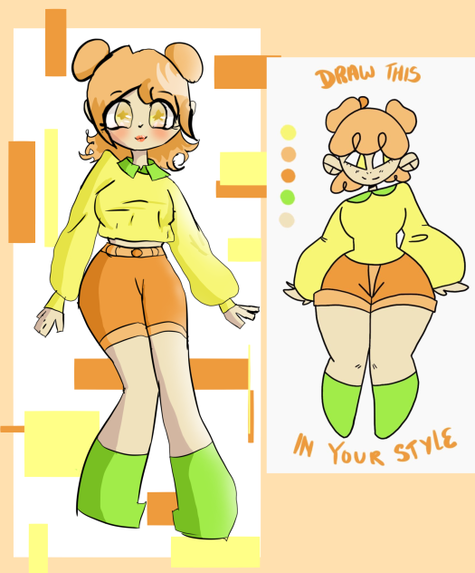 She’s very cute - ibisPaint