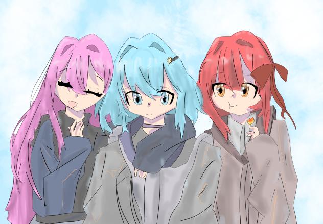 Trio - ibisPaint