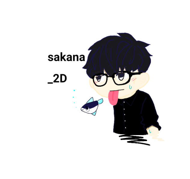 マイアイコン (フリー使用ぜひ!!!!)  サカナクションイラスト