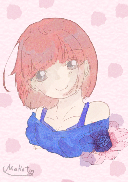 薄桃の少女