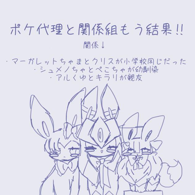 ポケ代理と関係組もう結果‼️