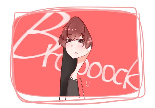 Broooockパーカー
