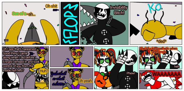 N-o, Eyes on the Inside. p5 FNaF comic