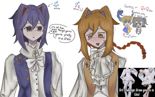 Drawing OCs in a outfit