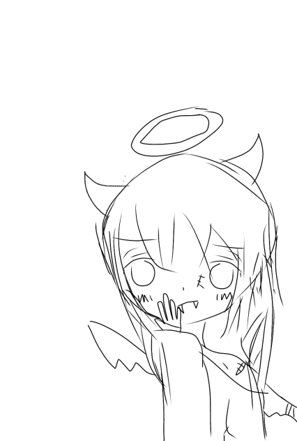 only a sketch