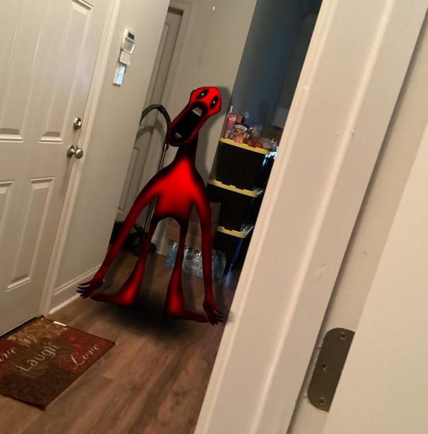 Live picture of demon