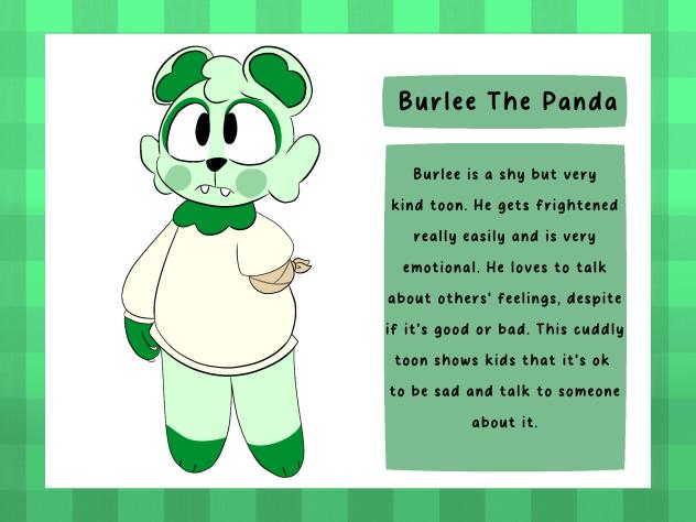 Burlee The Panda - DW Oc!