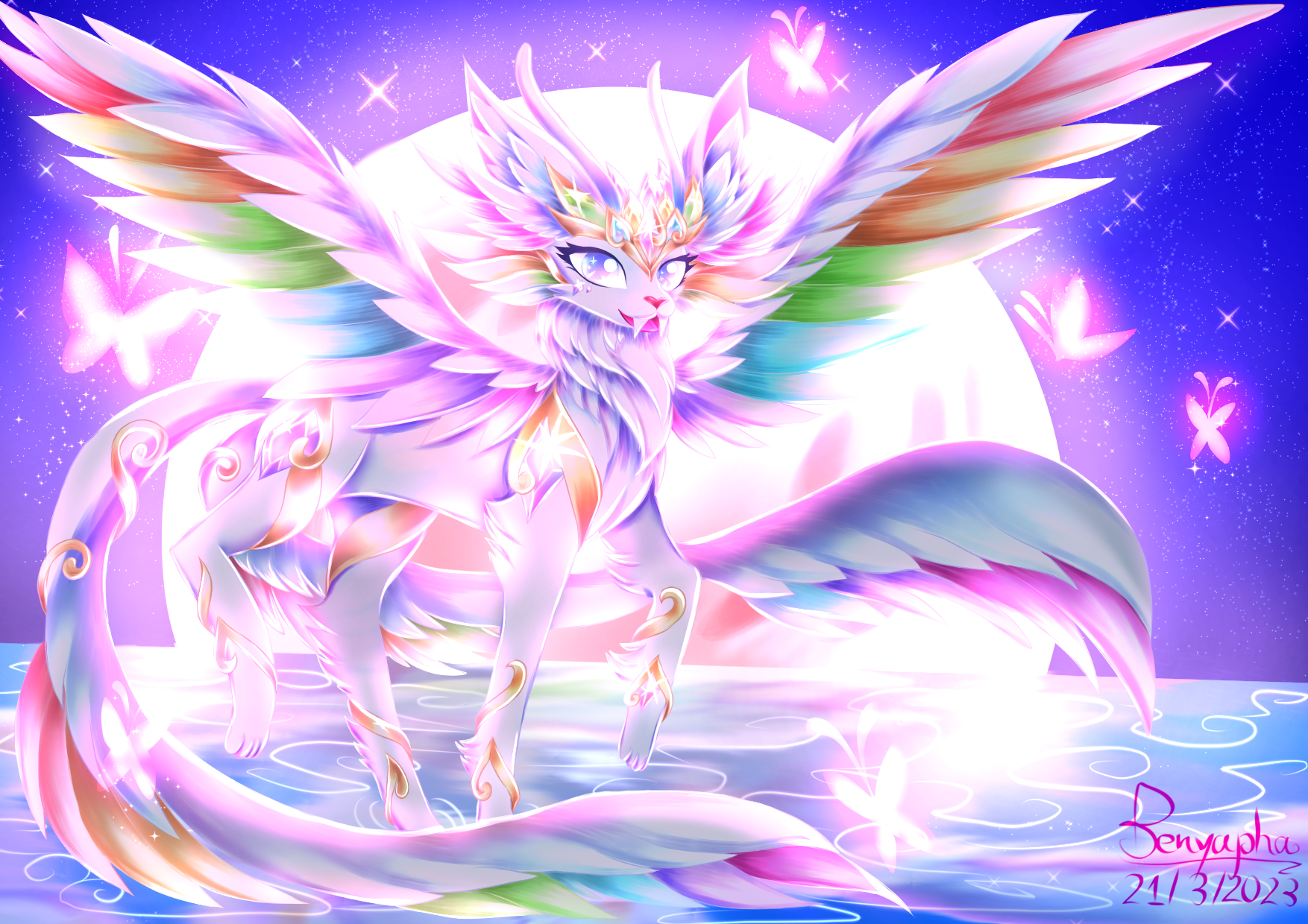 Opal The magical diamond guardian - ibisPaint