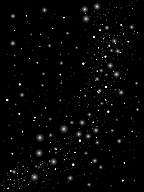 Background Stars at Night