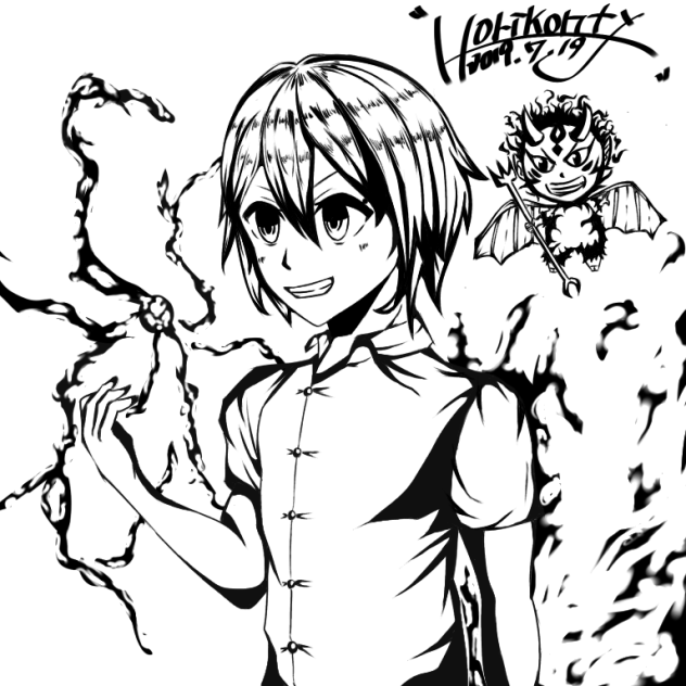 オリジナルキャラ 厨二くん