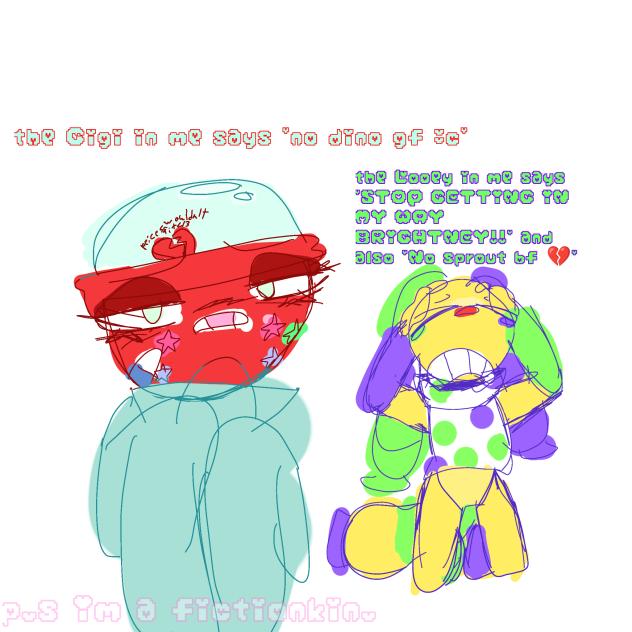 clashing attraction as a fictionkin