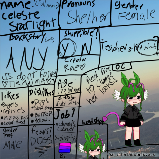 Cs for forbidden love!!